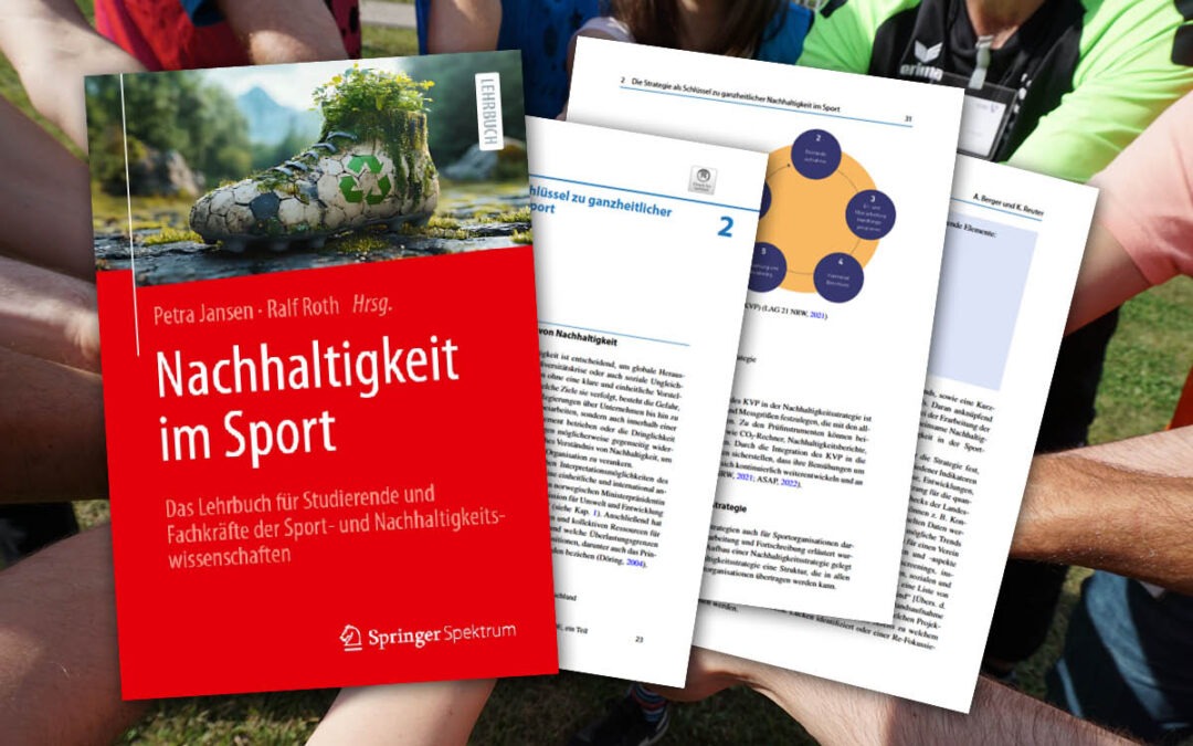 Lehrbuch „Nachhaltigkeit im Sport“ erschienen: RENN.west Mitglied LAG21 NRW steuert Kapitel bei