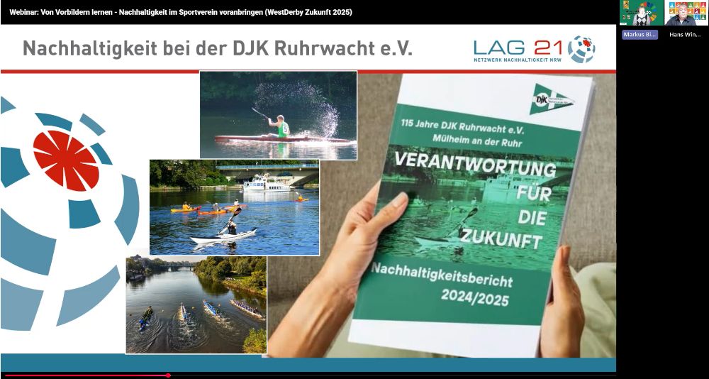 Nachhaltigkeit bei der DJK Ruhrwacht